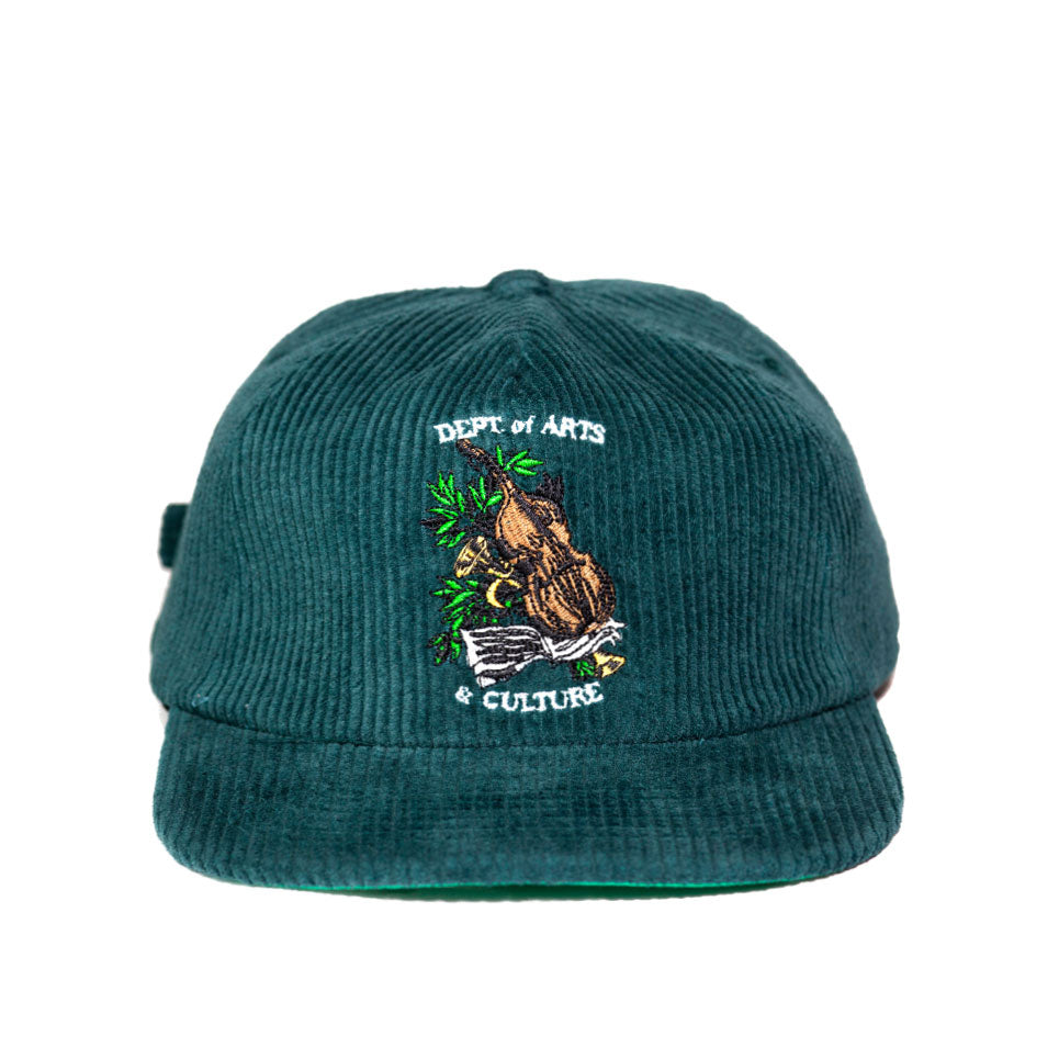 Snack University cappello velluto pine ricamato