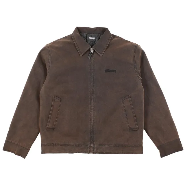 Theories Carpenter Work Jacket giacca washed copper