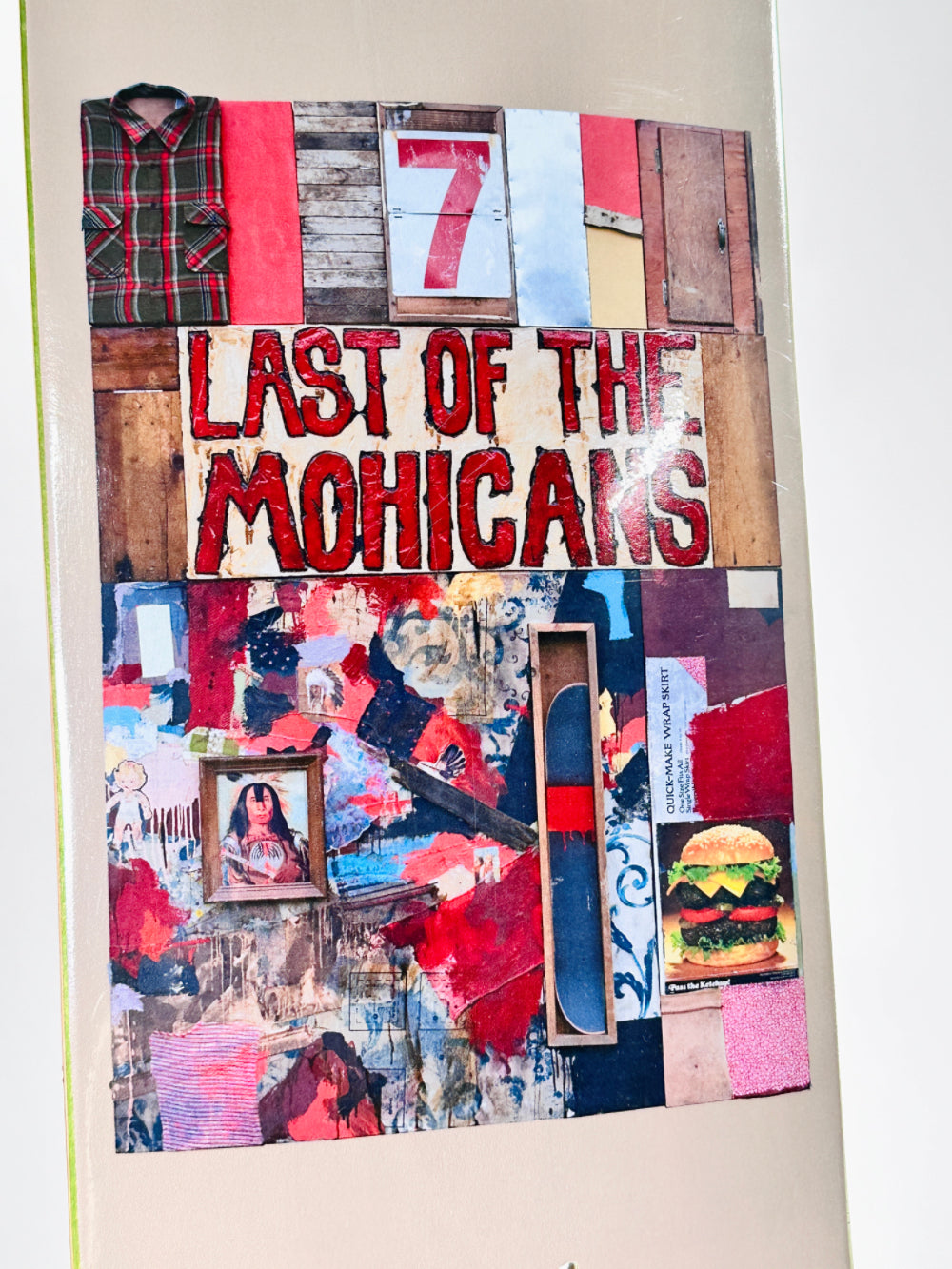 Last of the Mohicans tavola skate 8.375" acero