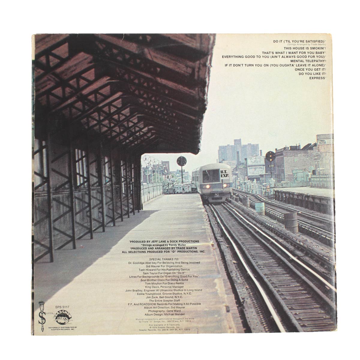 BT Express Do It vinile LP 12" 1974 skate video