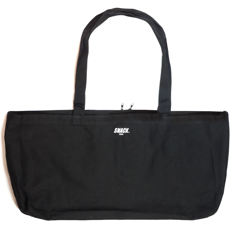 Snack XXXL Borsa Tote Porta Skateboard Nera in Tela
