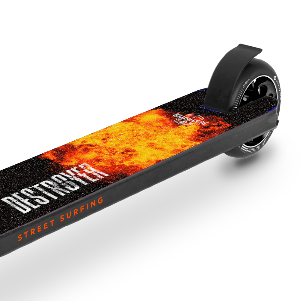 Street Surfing Destroyer monopattino stunt Pyro Black 100 mm