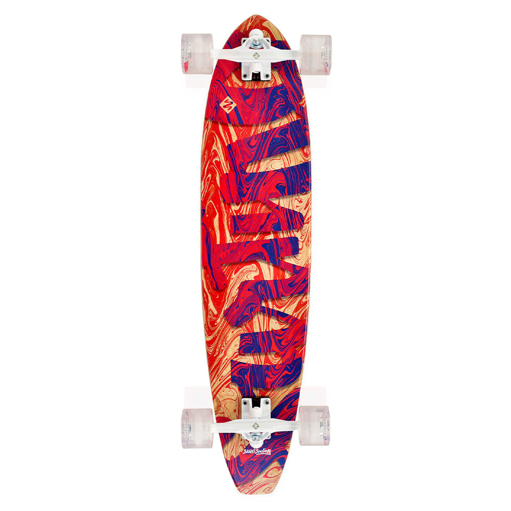 Street Surfing Cut Kicktail 36 longboard Streaming