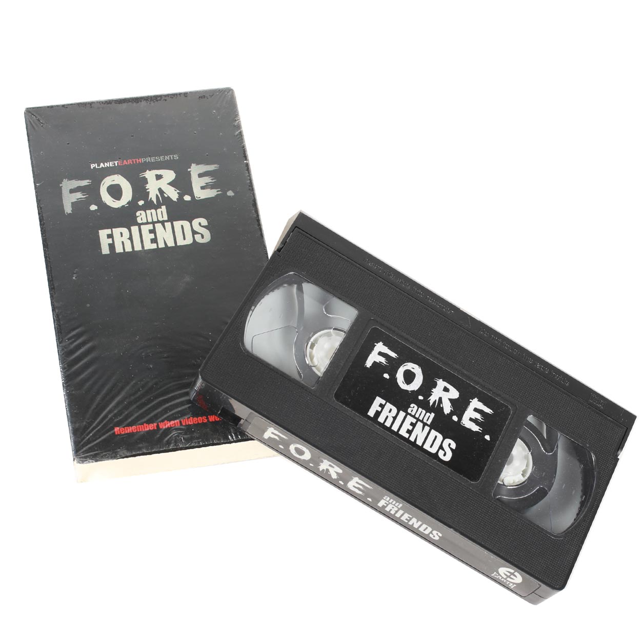 Planet Earth Fore & Friends VHS video skate 2001 vintage