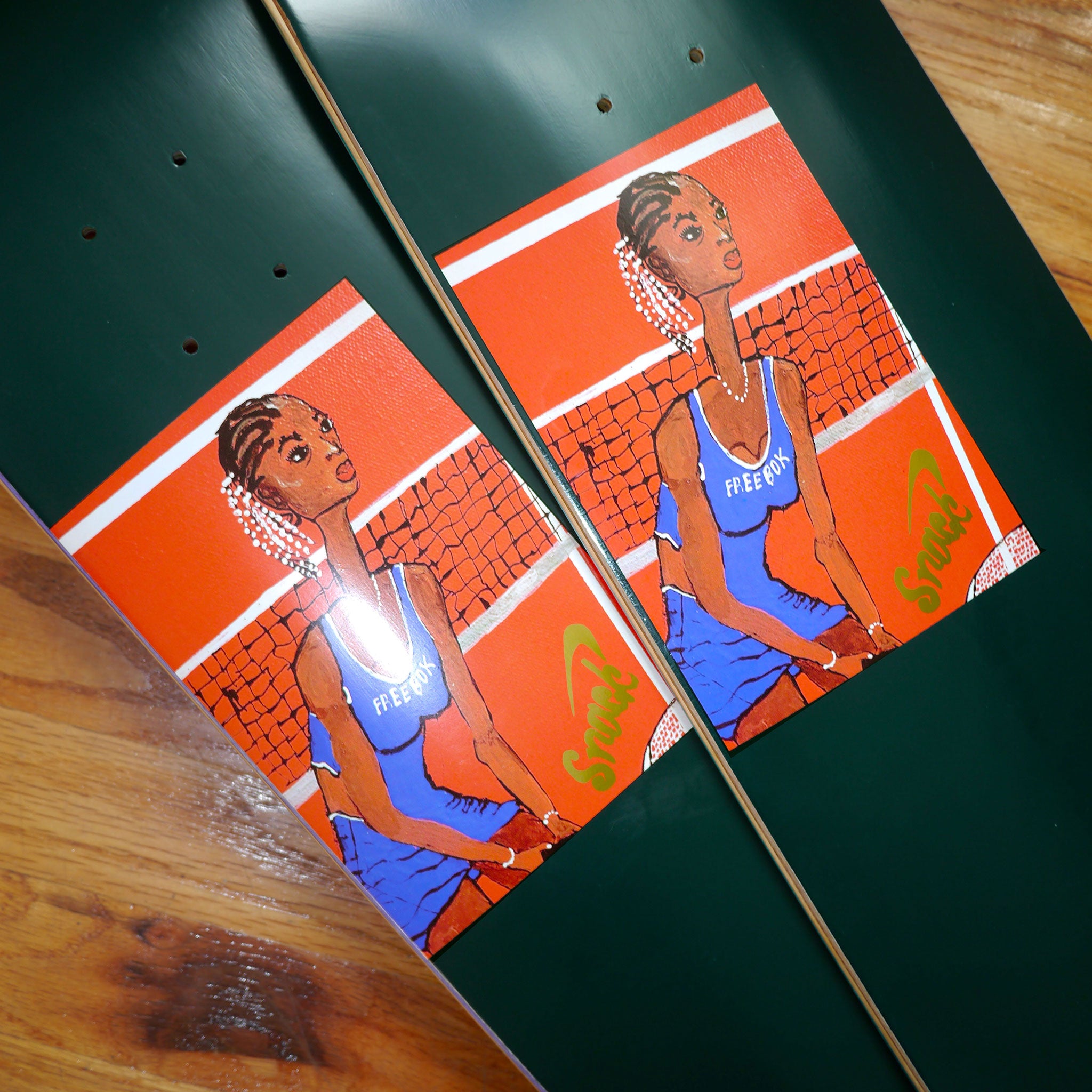 Snack Freebok tavola skateboard 8.5 legno d'acero