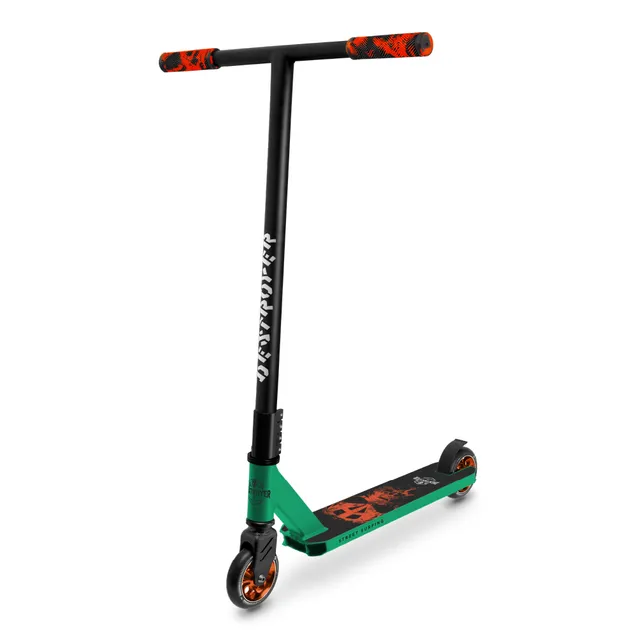 Street Surfing Destroyer Smoked Skull Green monopattino stunt