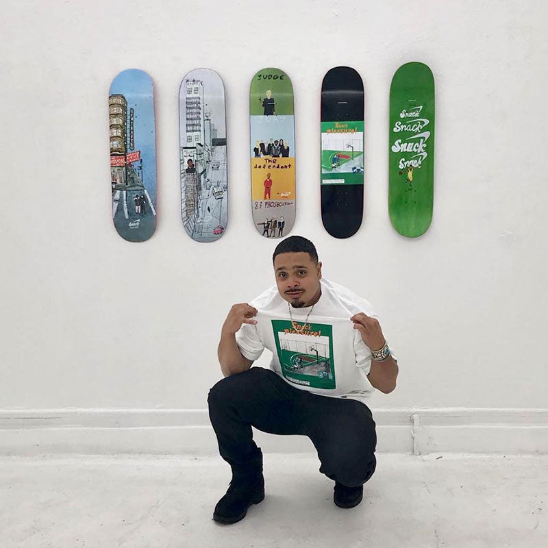 Snack Krebs City tavola skateboard 8.0 street