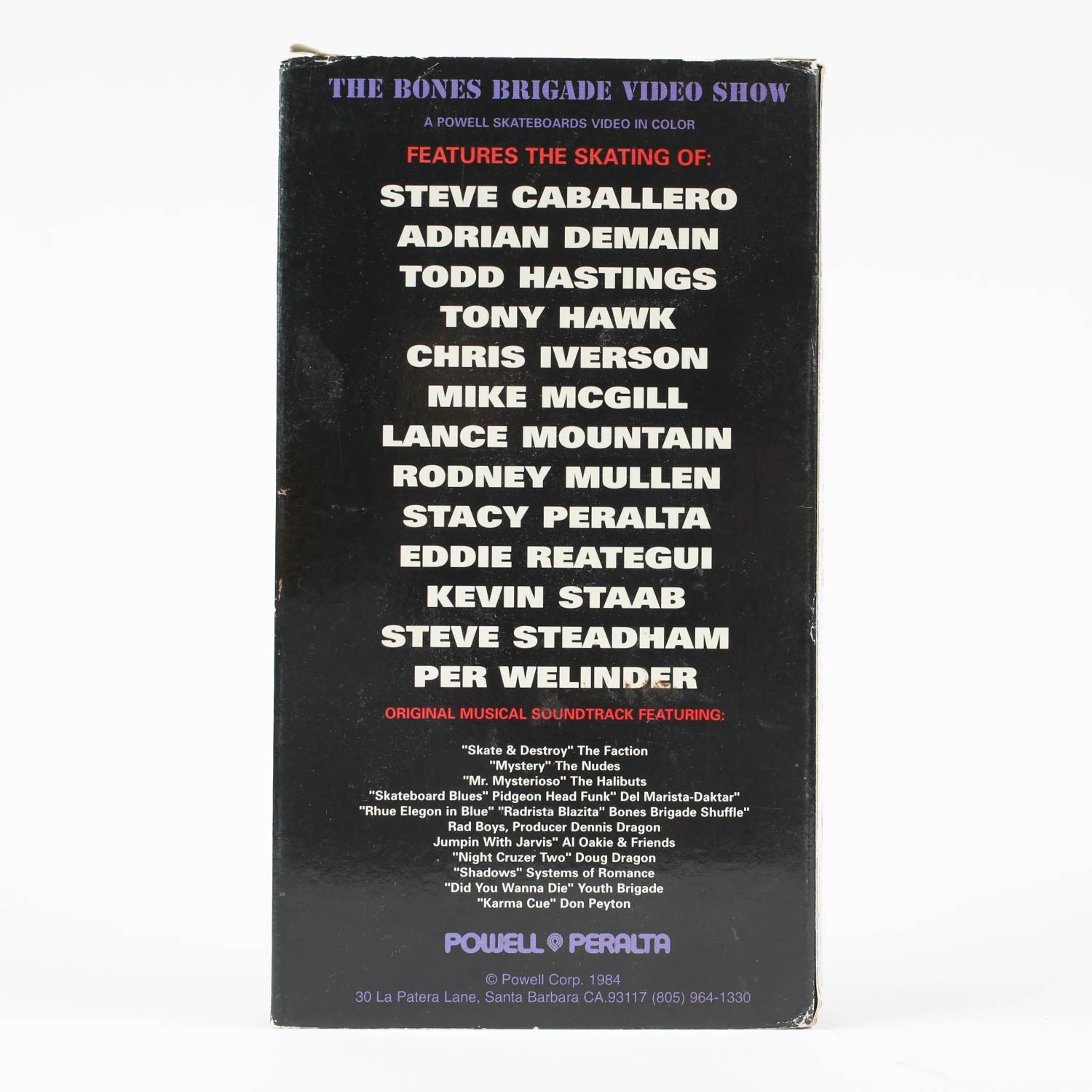 Powell Peralta Bones Brigade Video Show VHS 1984
