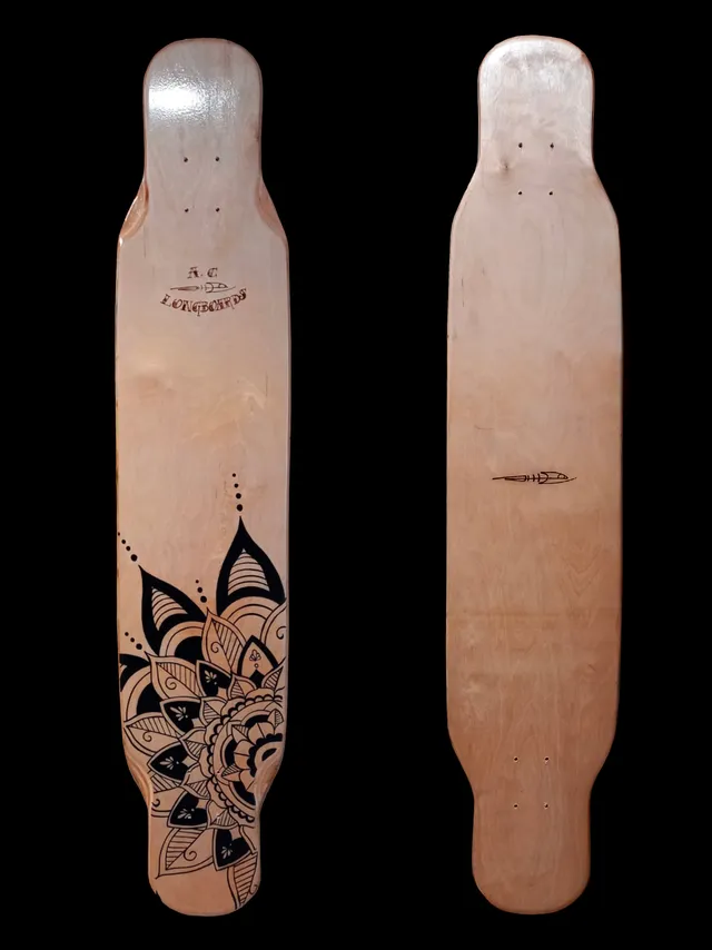 AC Longboards Mandala longboard dancing 47,2 pollici