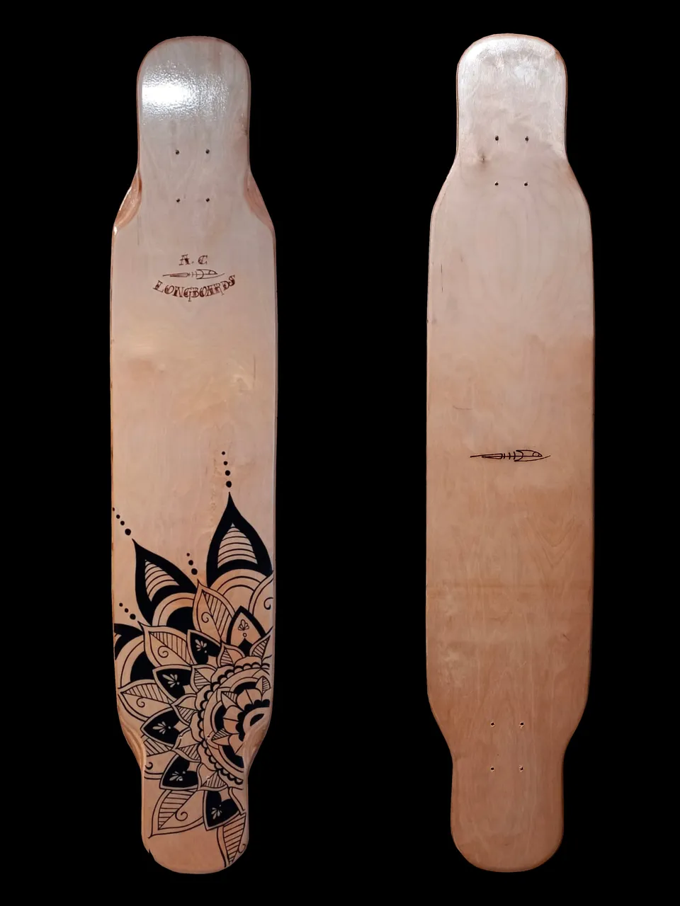 AC Longboards Mandala longboard dancing 47,2 pollici