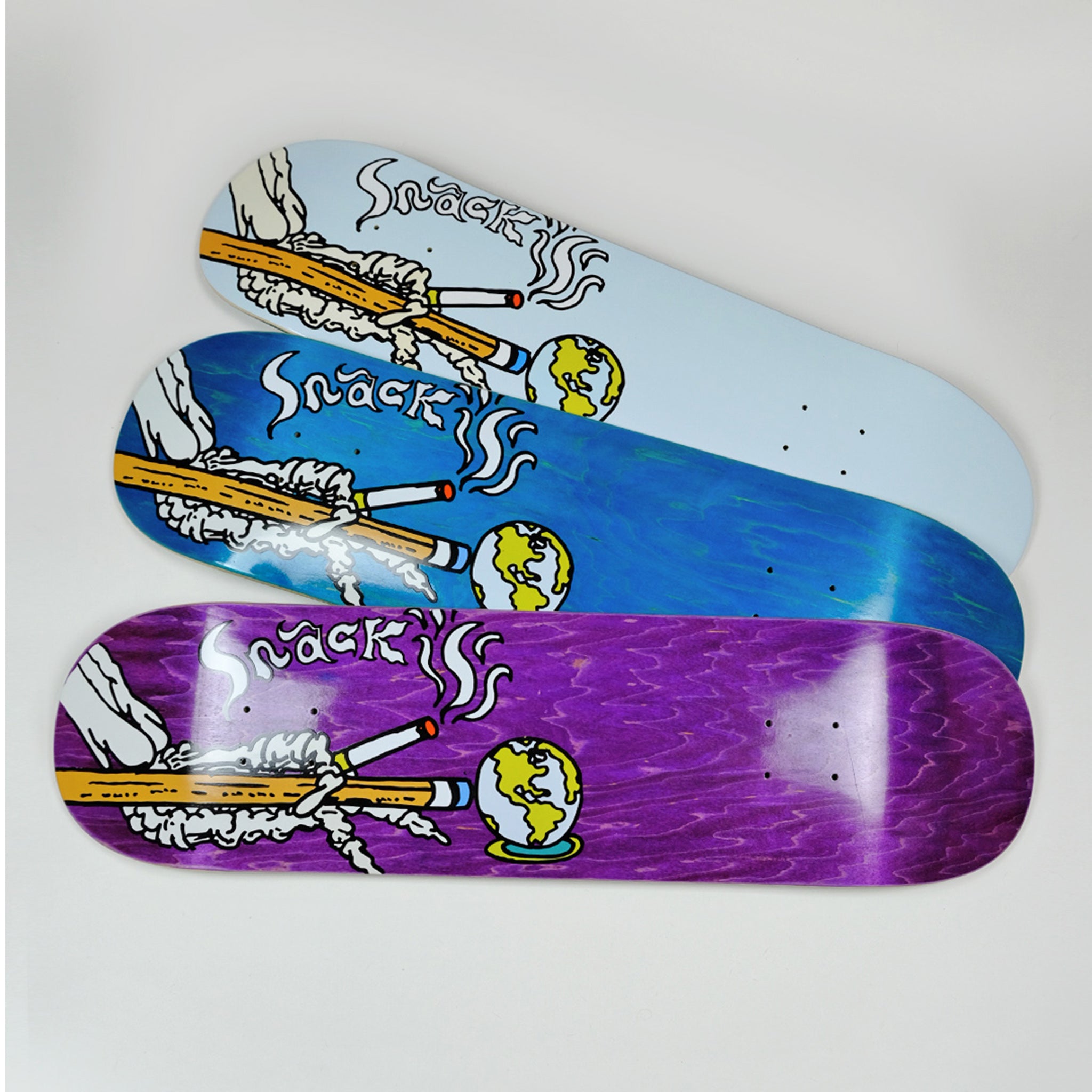 Snack Skateboarding Last Game tavola 8.0 azzurra