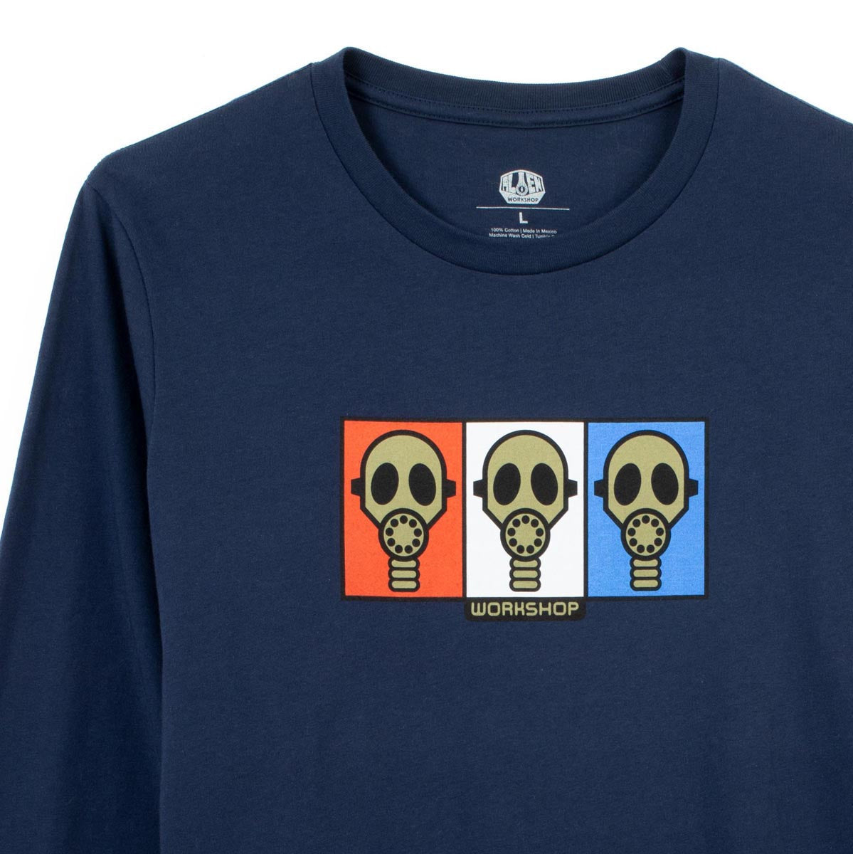 Alien Workshop Gas Mask maglia manica lunga blu