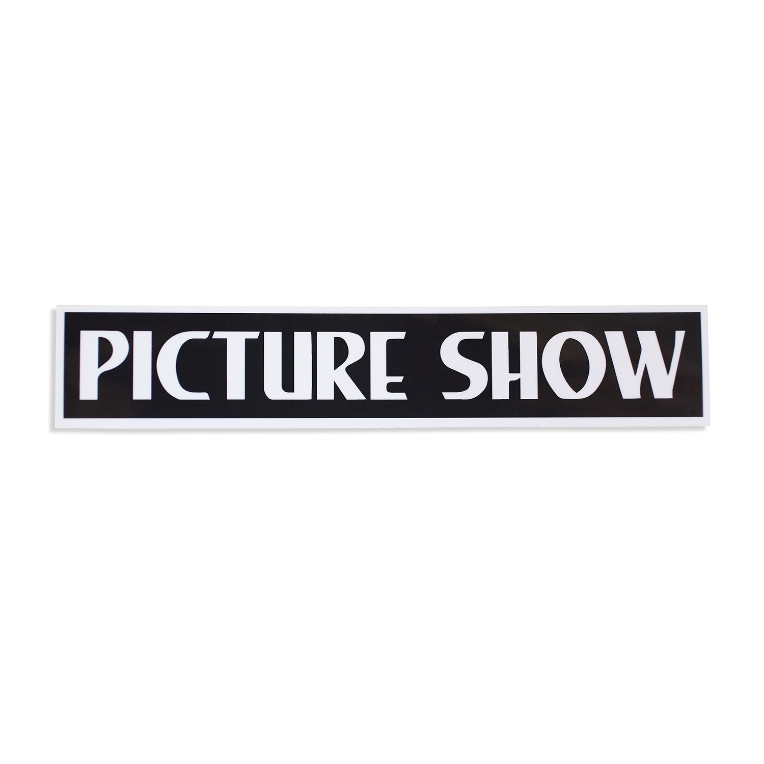 Picture Show VHS Logo sticker pack nero 10 pezzi