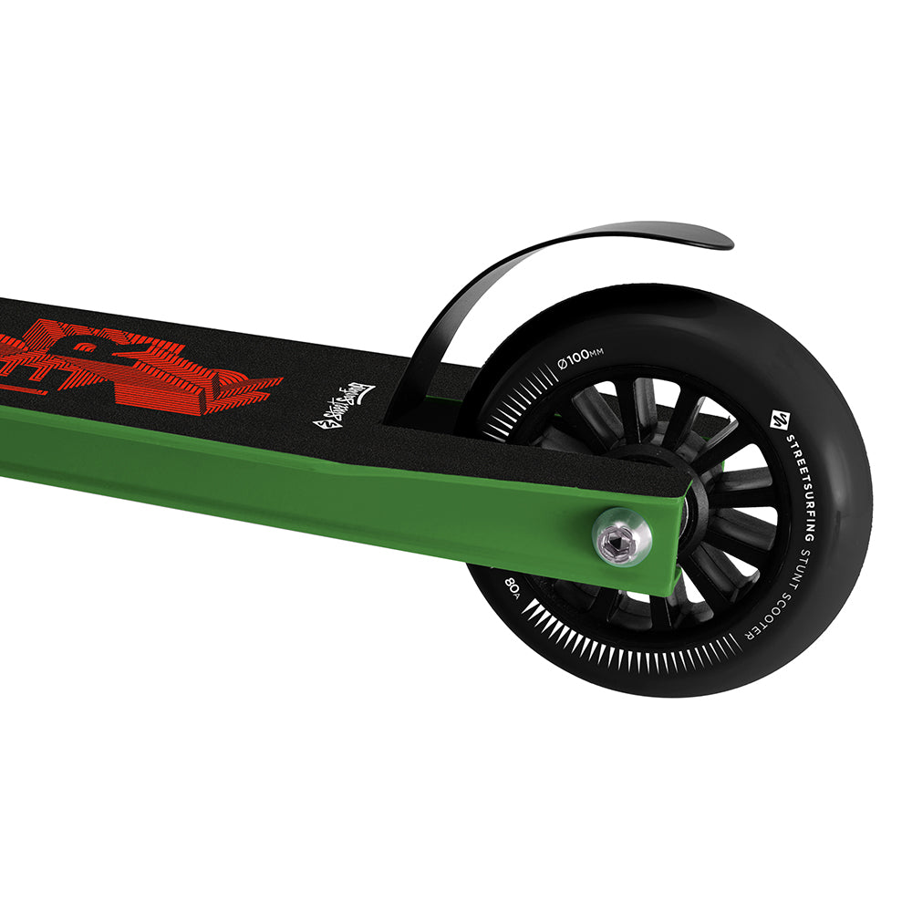 Street Surfing Trickster Tricky Green monopattino stunt bambini