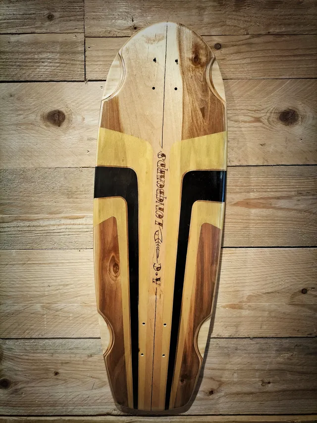 AC Longboards Gold Surfsk8 surfskate 30.7" bamboo