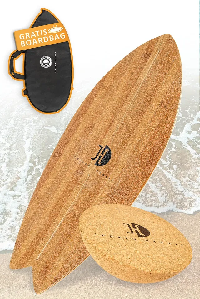 Jucker Hawaii Ocean Rocker balance board bamboo sughero