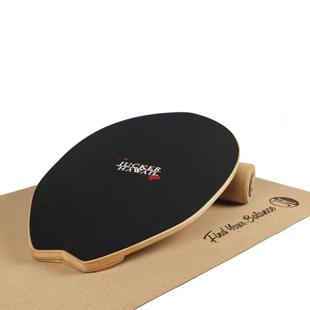 Jucker Hawaii Homerider Surf Neo Balance Board Sughero con Tappetino