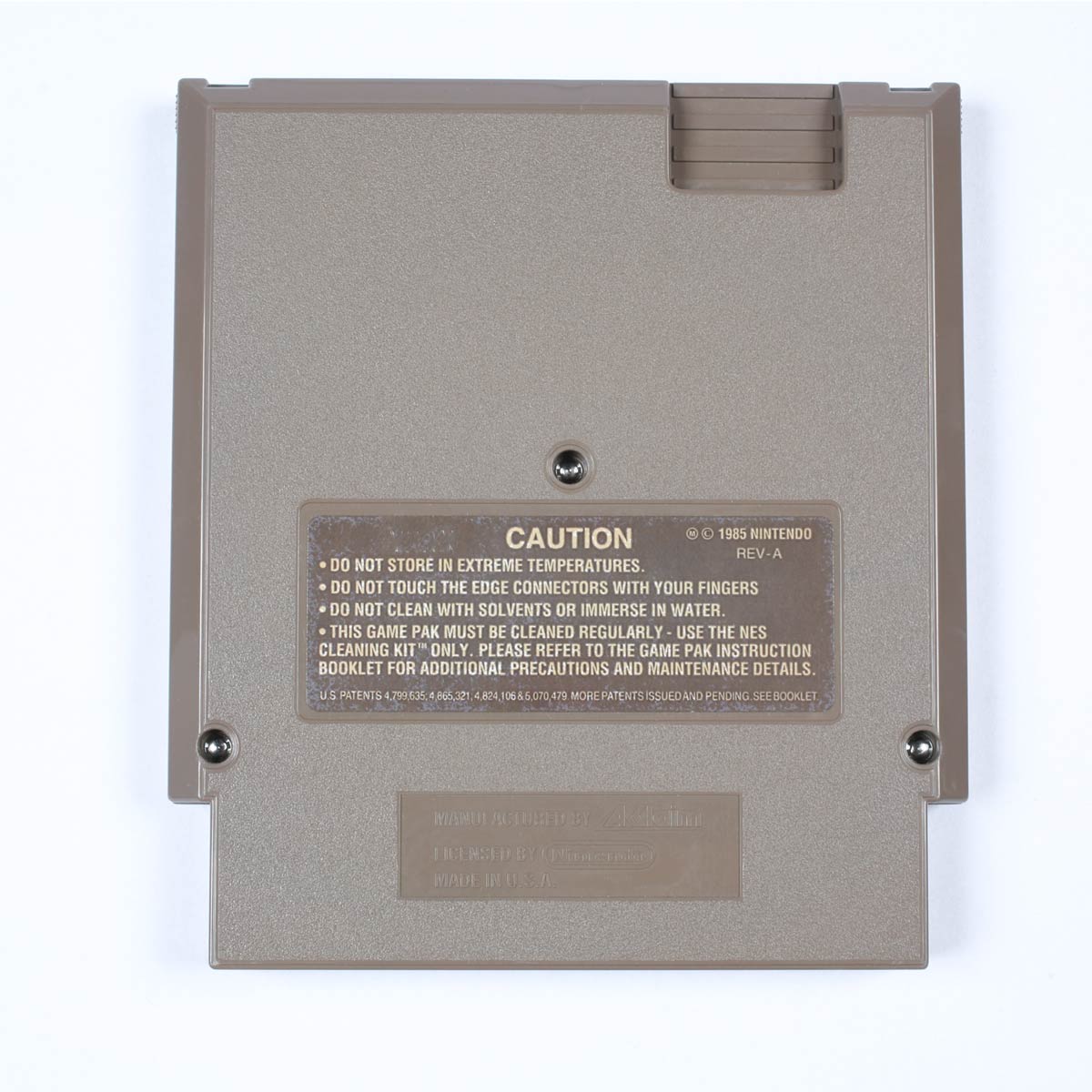 Nintendo Bart vs The World cartuccia NES vintage