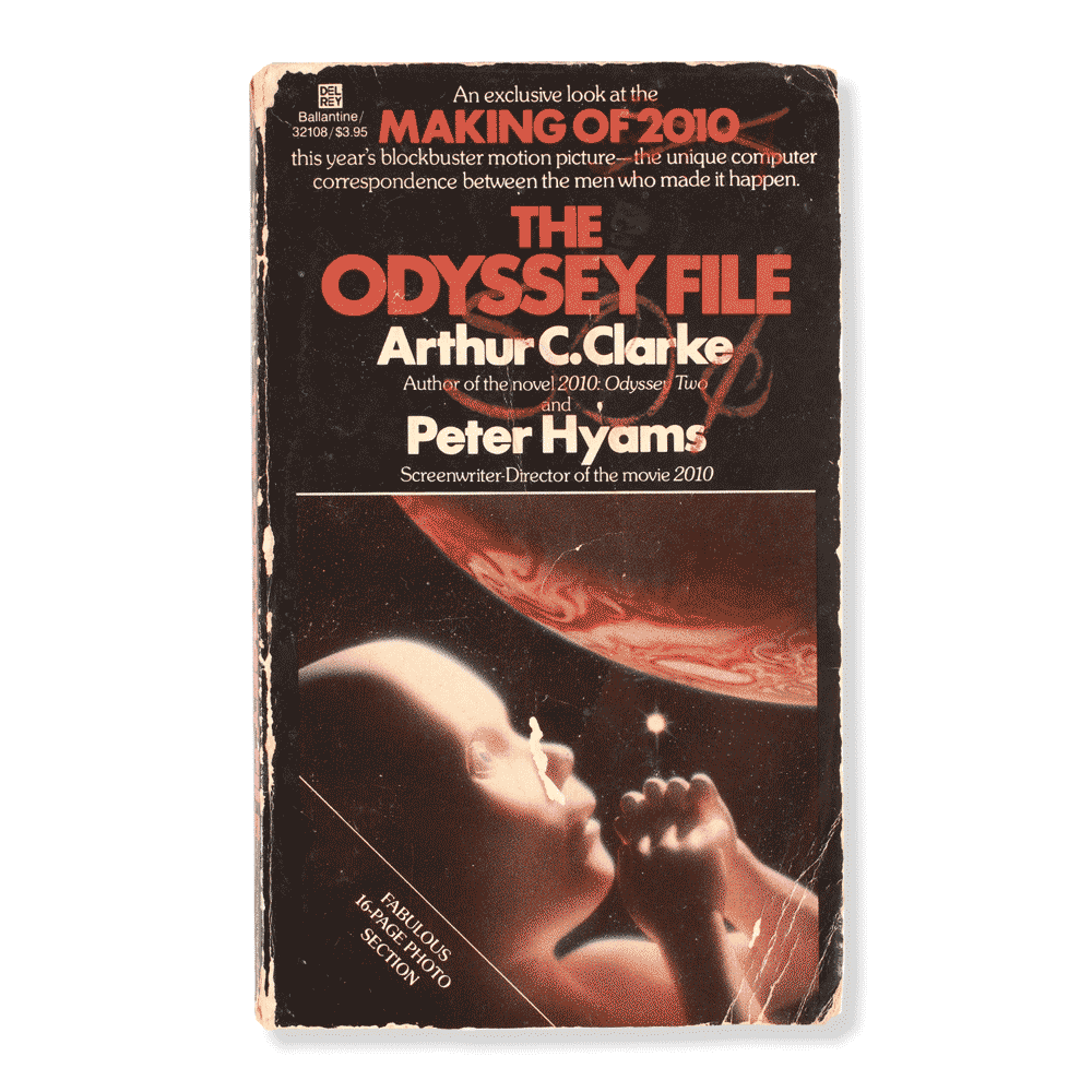 Arthur C. Clarke The Odyssey Files libro vintage paperback