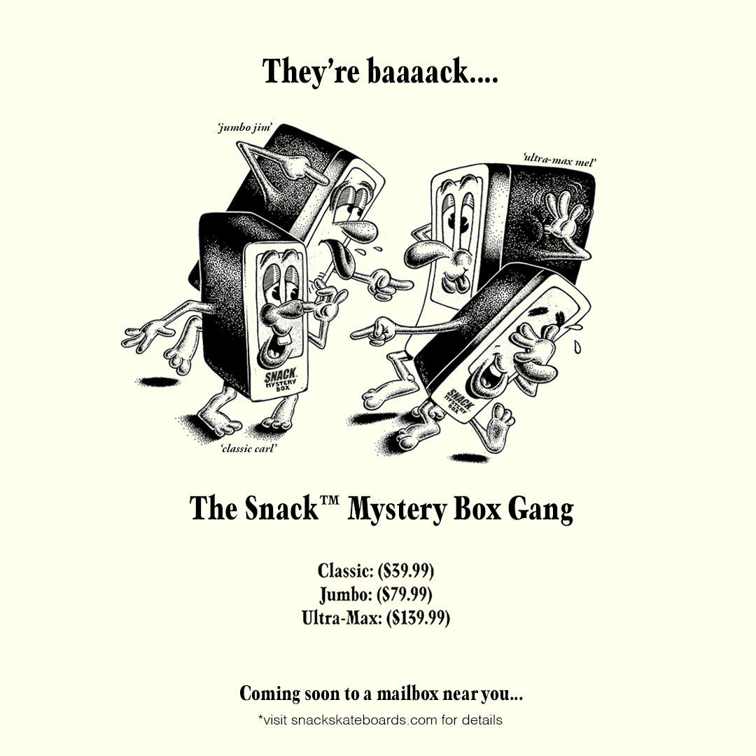 Snack Mystery Box box sorpresa Classic cotone