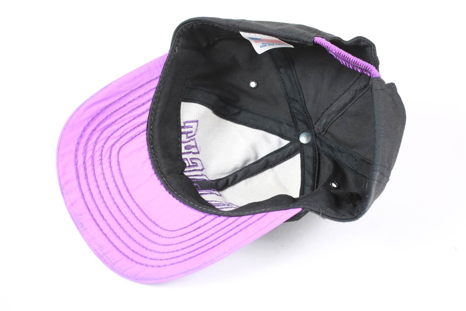 Bud Light cappellino strapback bungee nero viola