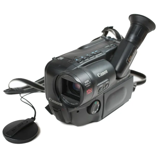 Canon ES550 videocamera 8mm anni 90 testata con cassetta
