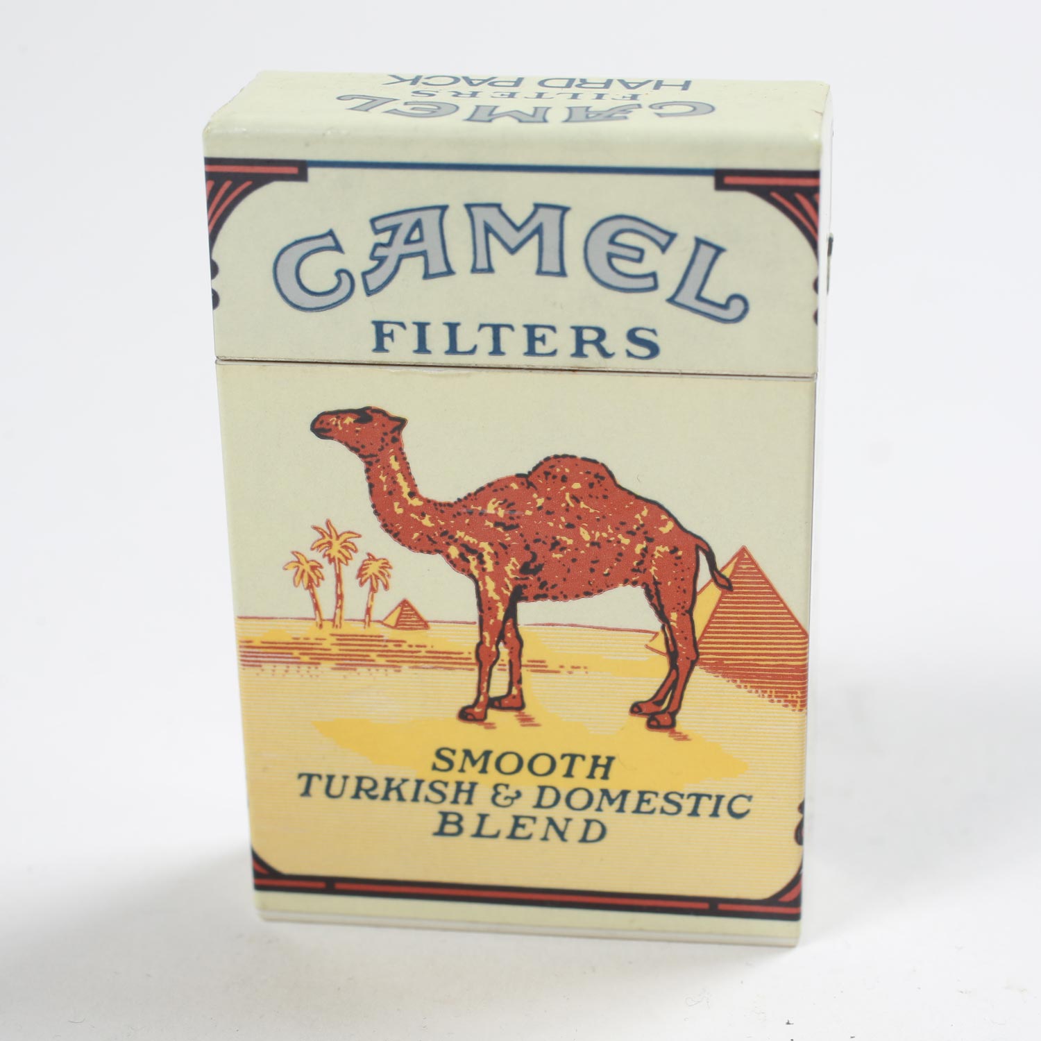 Camel Hard Pack accendino decorativo blu bianco
