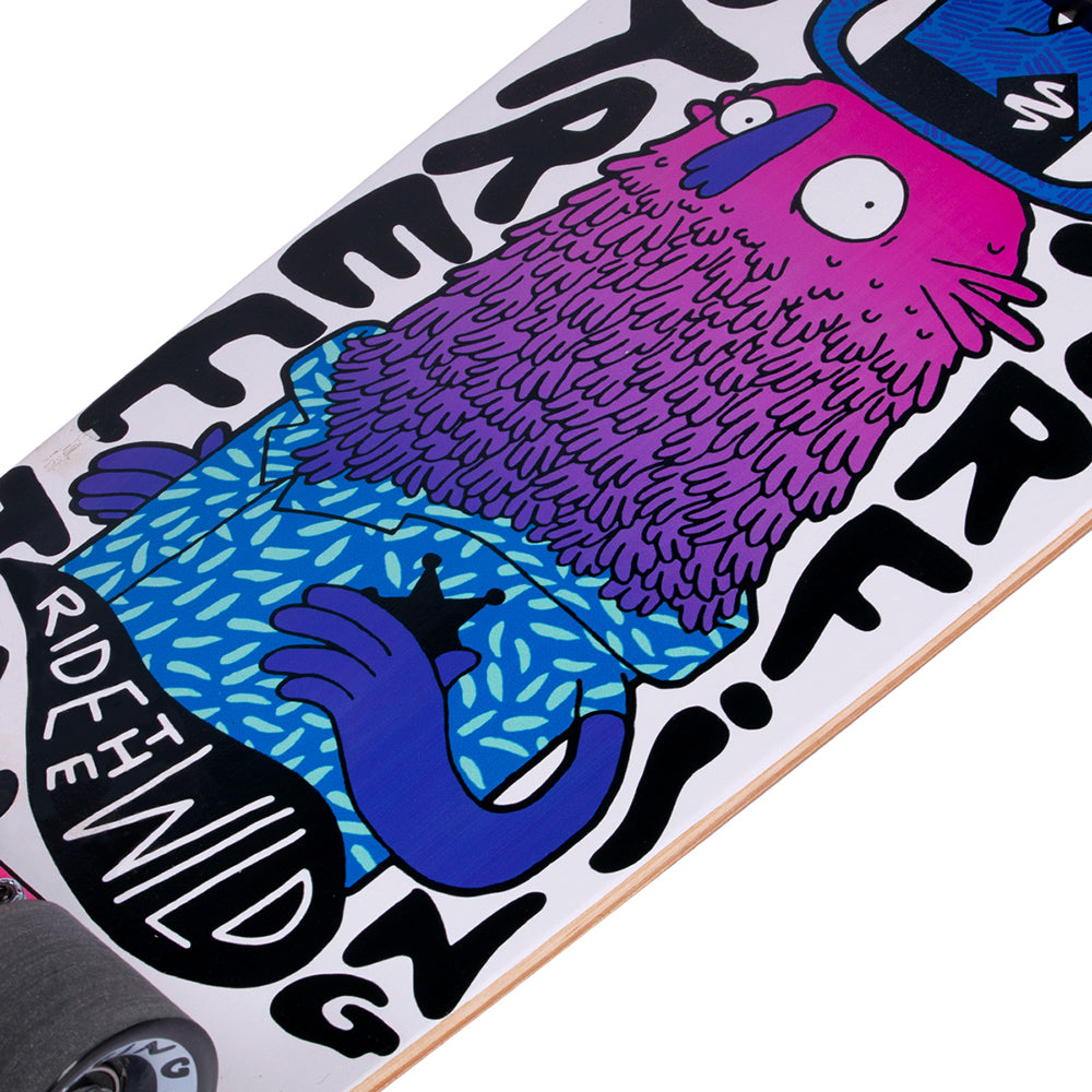 Street Surfing Double Kick Ride The Wild 31" skateboard 8,5"