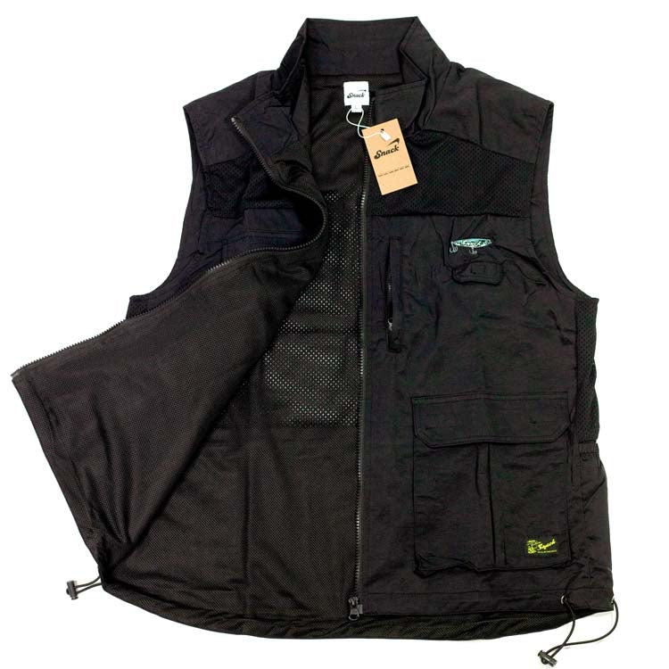 Snack Skateboarding Angler gilet utility nylon leggero
