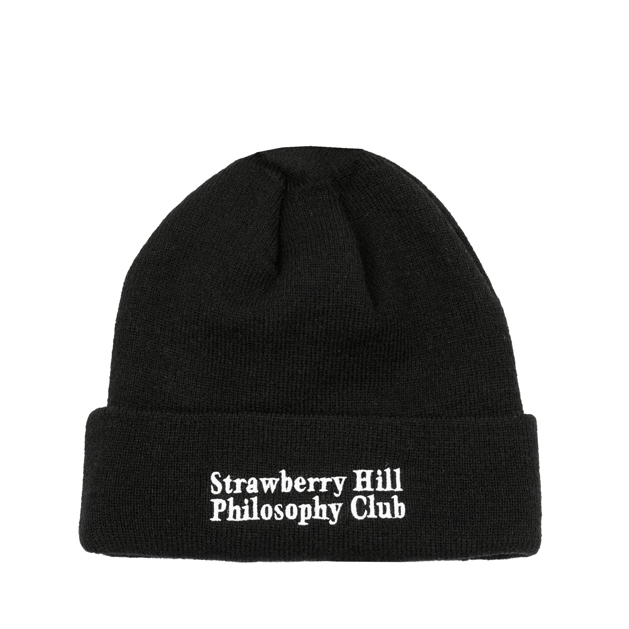 Snack Strawberry Hill berretto nero ricamo