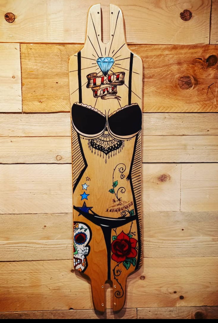 AC Longboards Bikini longboard betulla 39,3 freeride