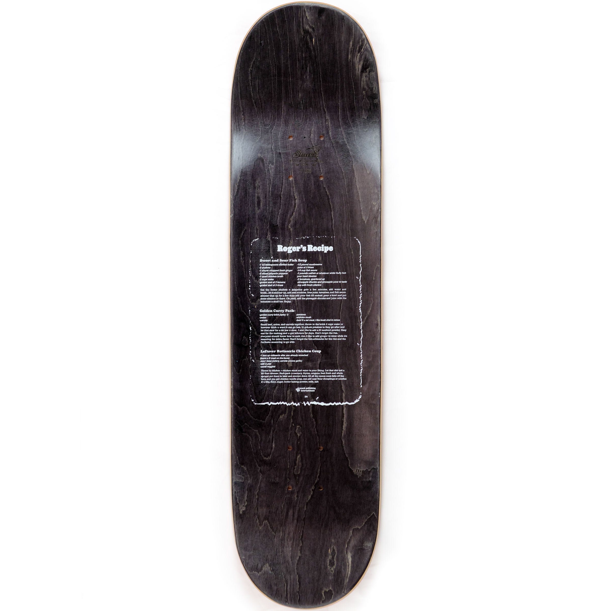 Snack Krebs Recipe tavola skate rilievo 8.0-8.6