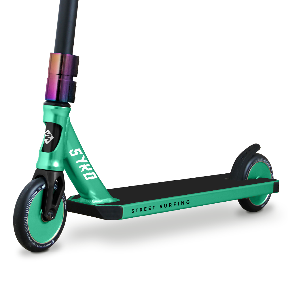 Street Surfing Syko Green Pepper monopattino freestyle verde SCS