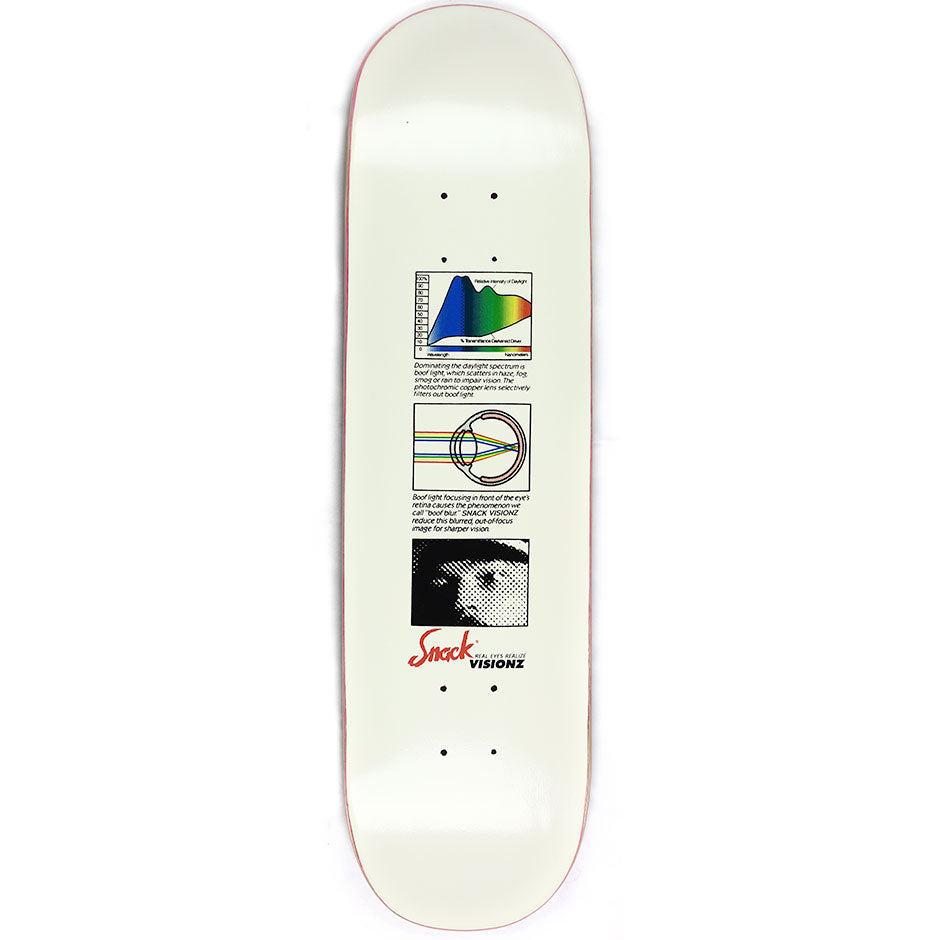 Snack Krebs Visionz Tavola Skate 8.25 Neon