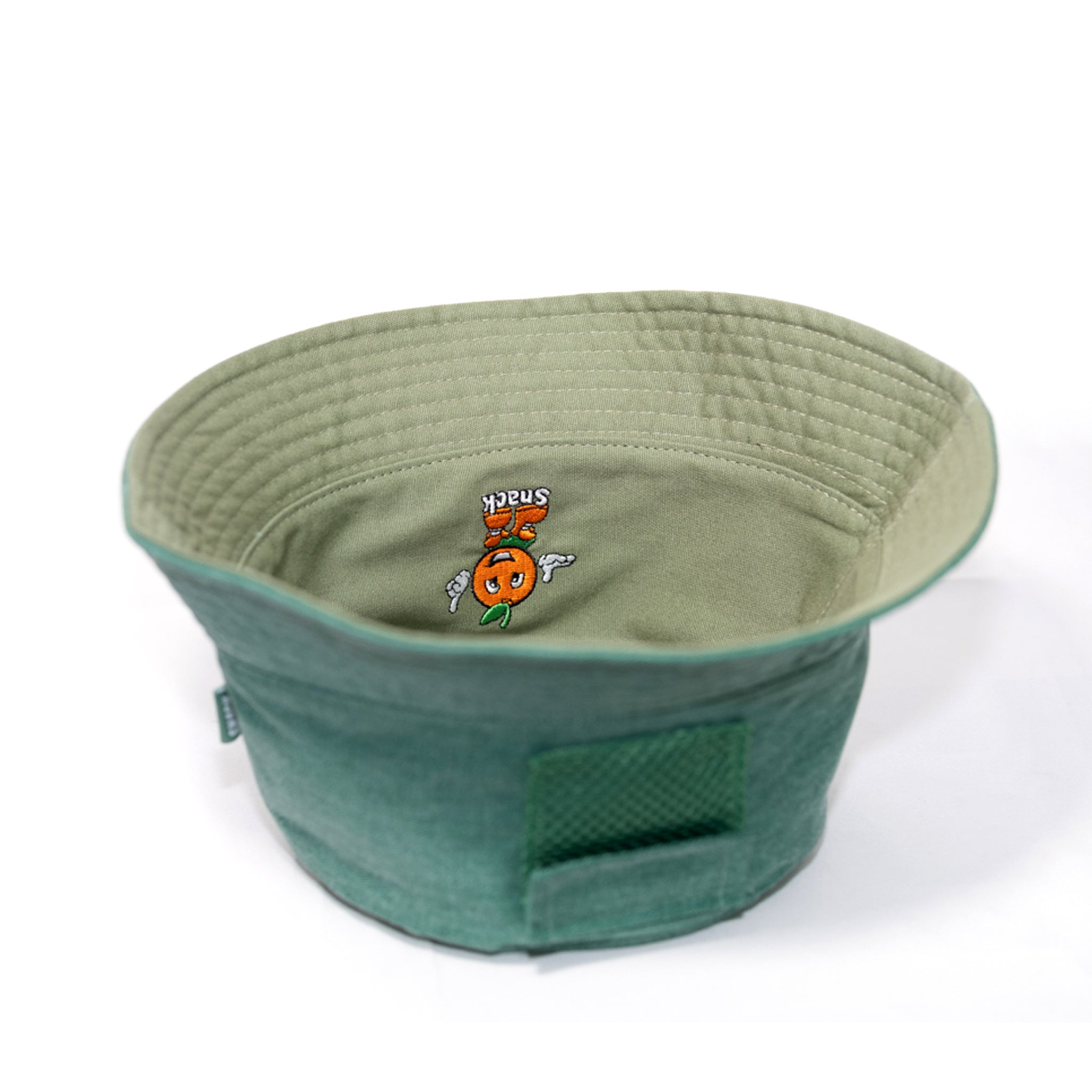 Snack Citrus cappello bucket reversibile olive