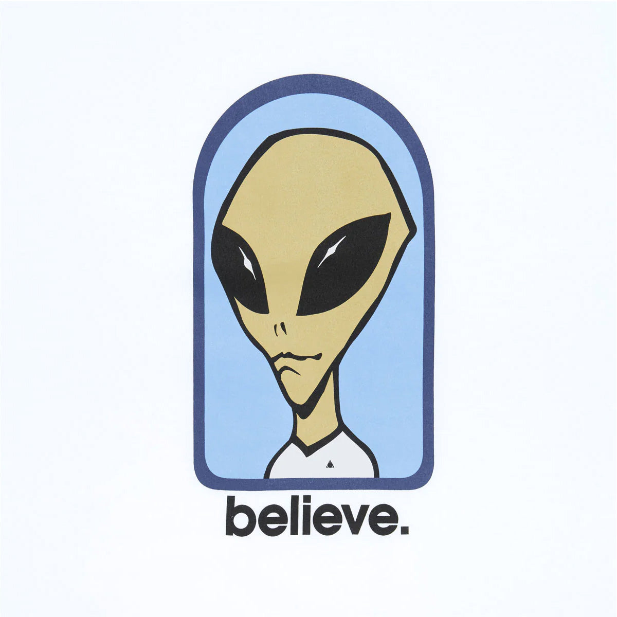 Alien Workshop Believe maglietta bianca cotone