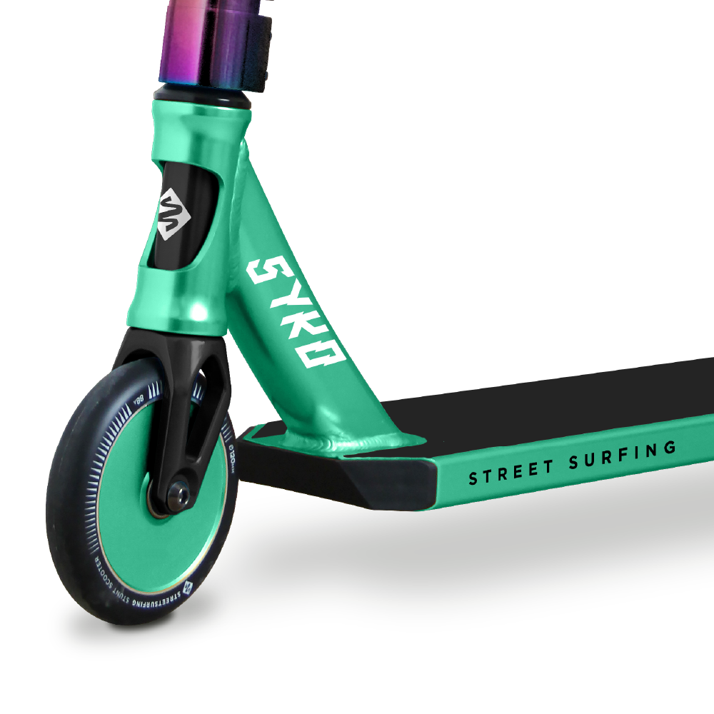 Street Surfing Syko Green Pepper monopattino freestyle verde SCS