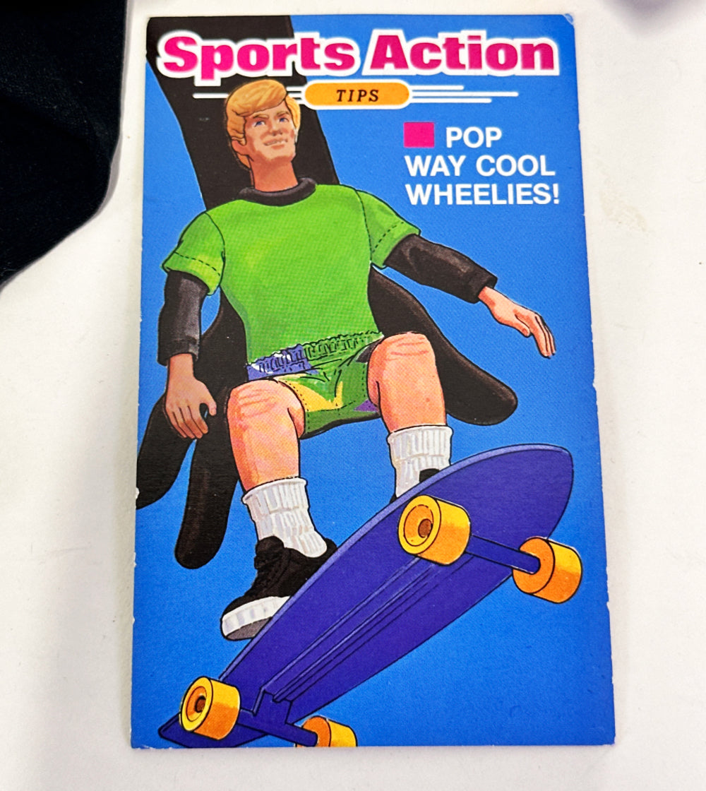 Mattel 1986 Sammy fingerboard rosso vintage