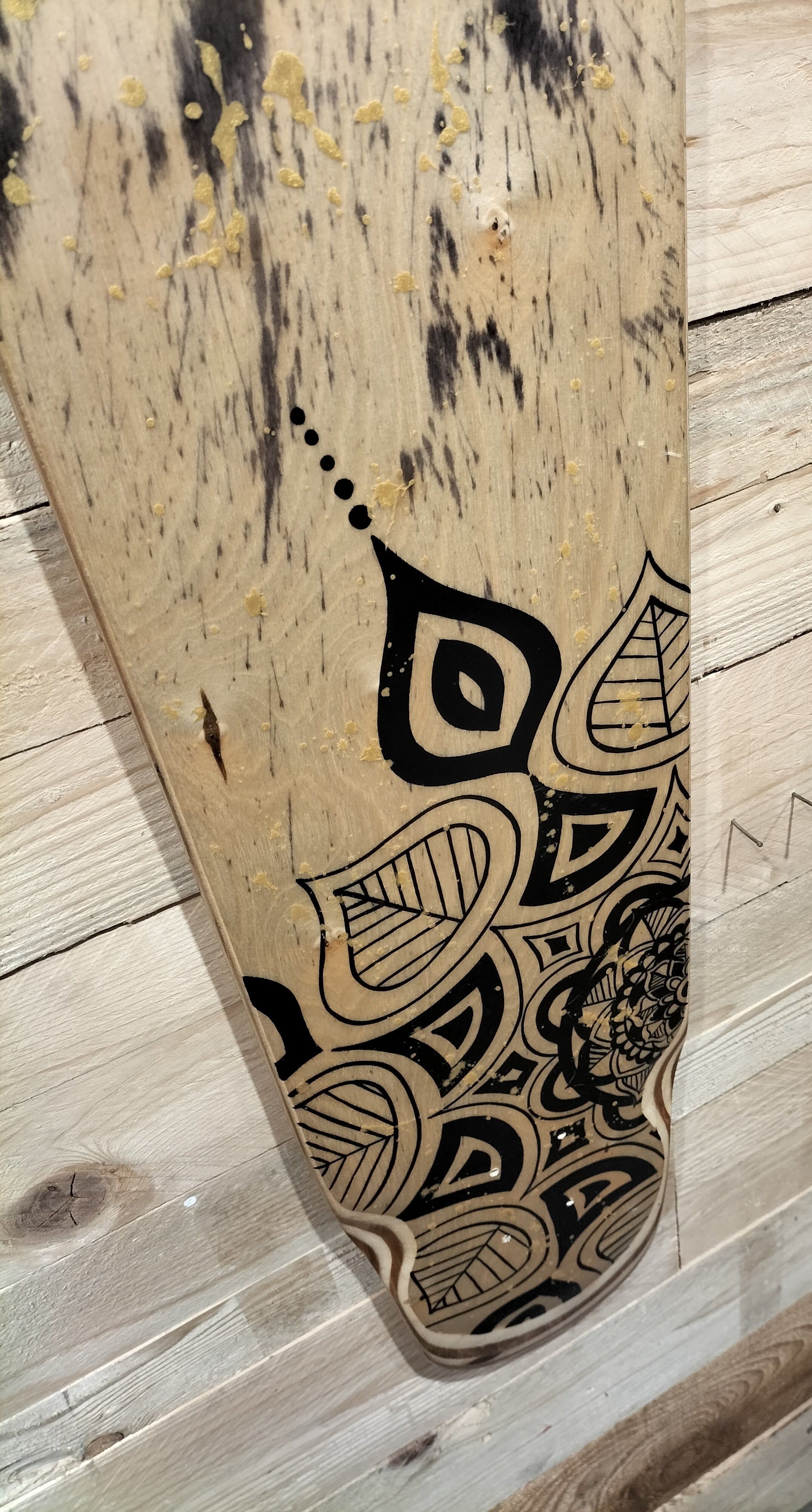 AC Longboards Birch Mandala longboard dancing 46" betulla