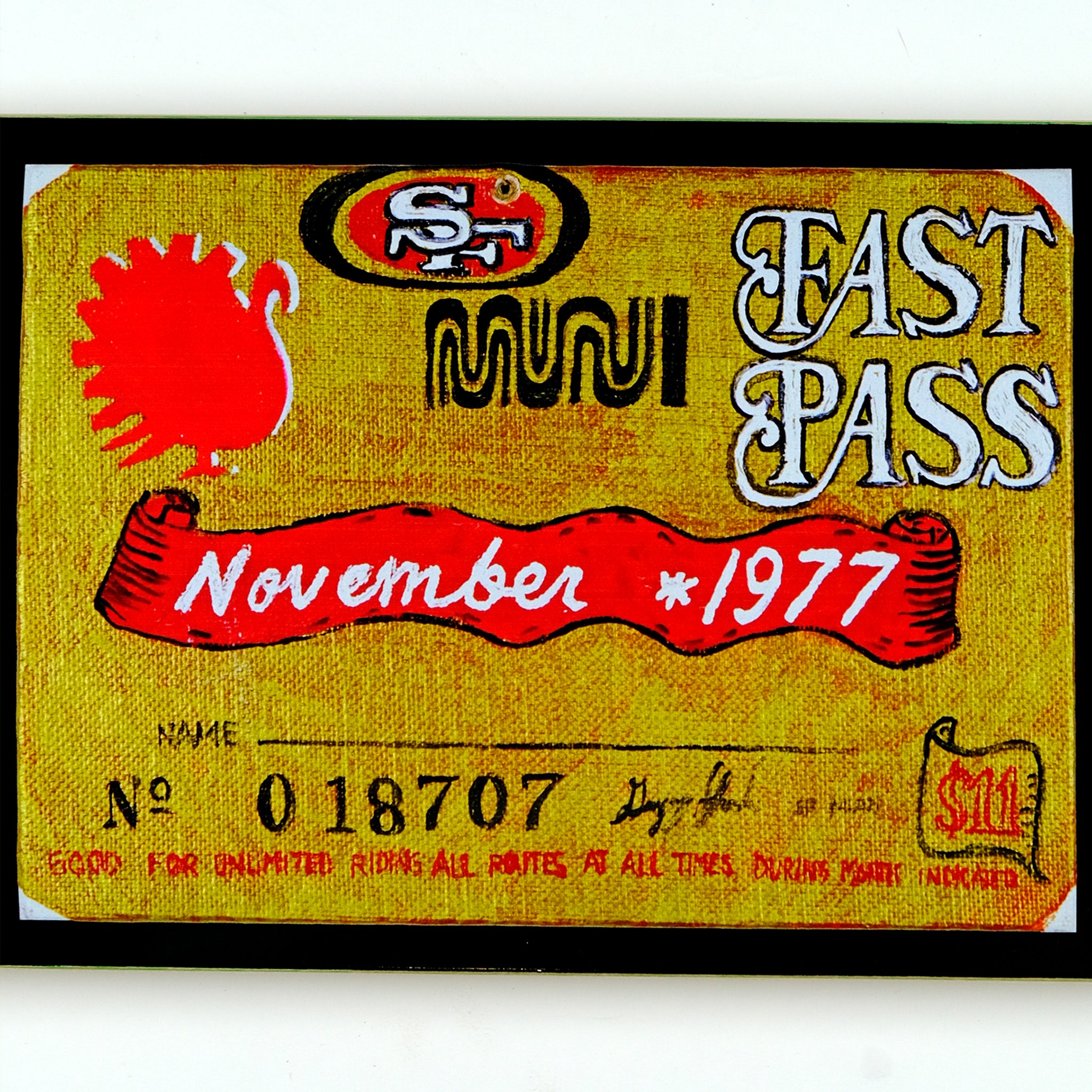 Snack Krebs Fast Pass November 1977 tavola skateboard 8.5 SG