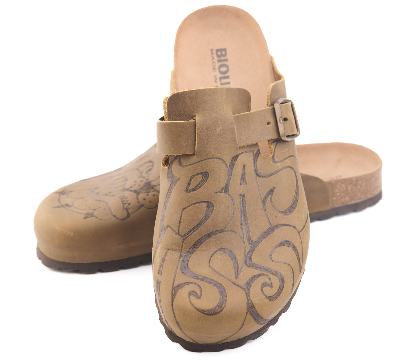 AC Longboards 1900 Tabacco BadAss sabot pelle nabuk