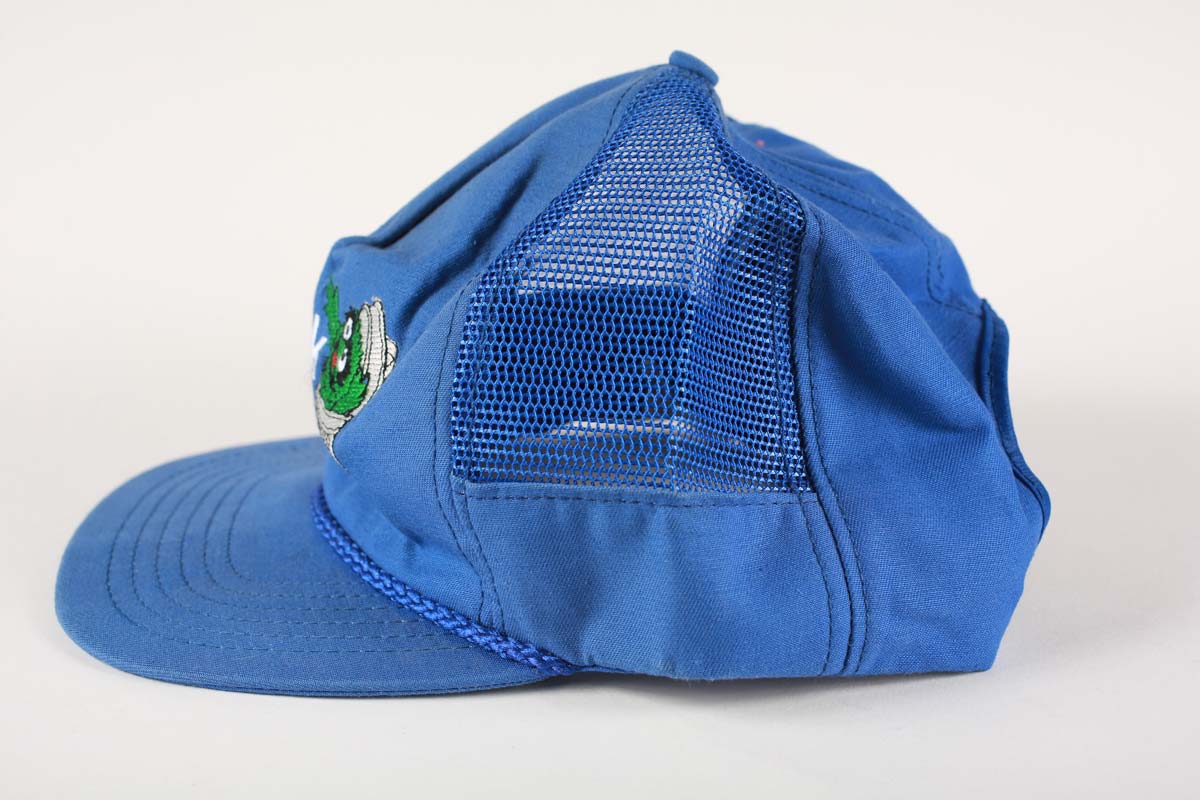 Theories of Atlantis Oscar the Grouch cappello trucker blu mesh