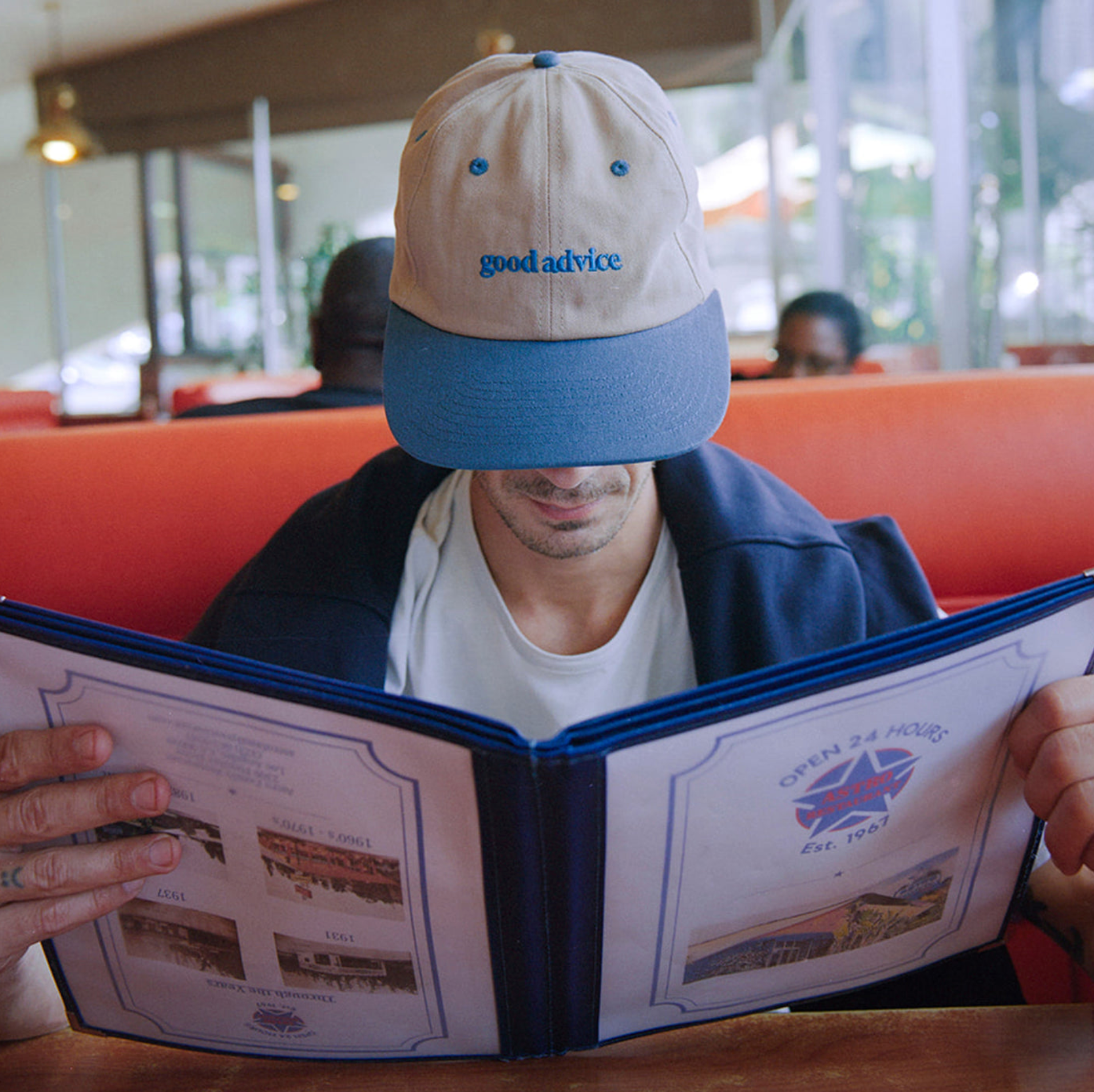 Good Advice 5 Panel cappellino snapback Sand Navy
