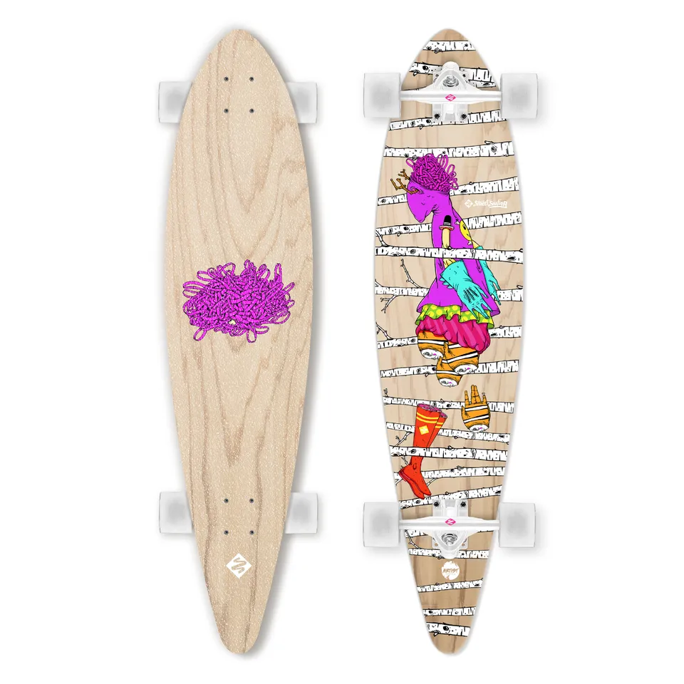 Street Surfing Pintail 40 Woods longboard 40 pollici