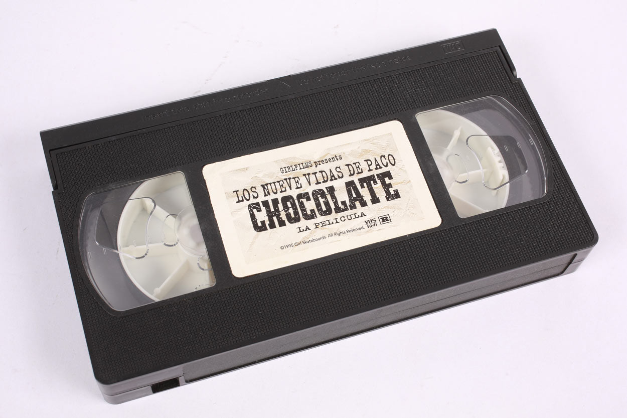 Chocolate Las Nueve Vidas de Paco videocassetta VHS