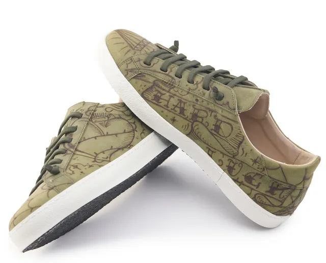 AC Longboards Biko Cipresso Hard Luck sneakers pelle