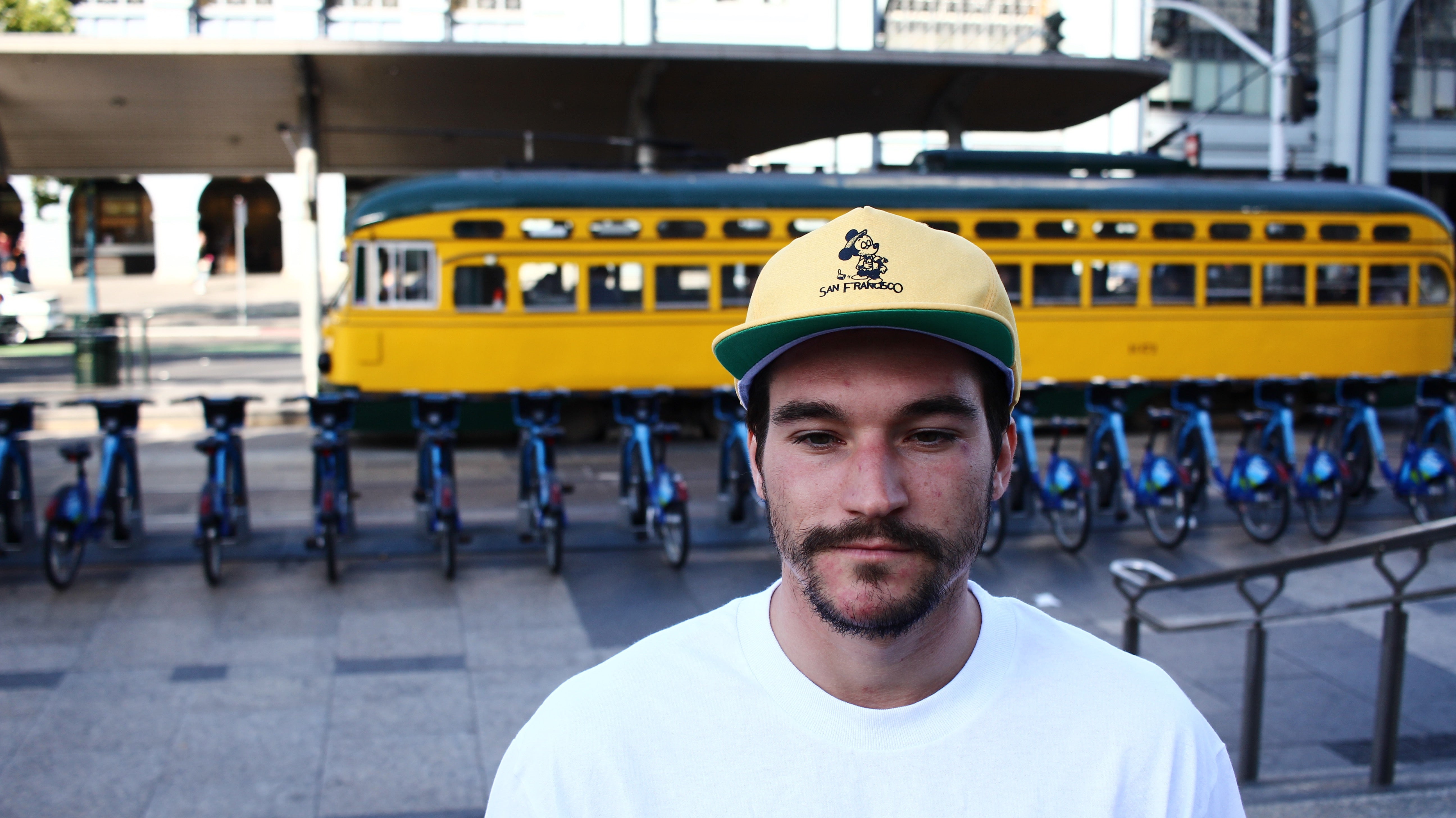 Snack Seein The Sights cap tela 5 panel