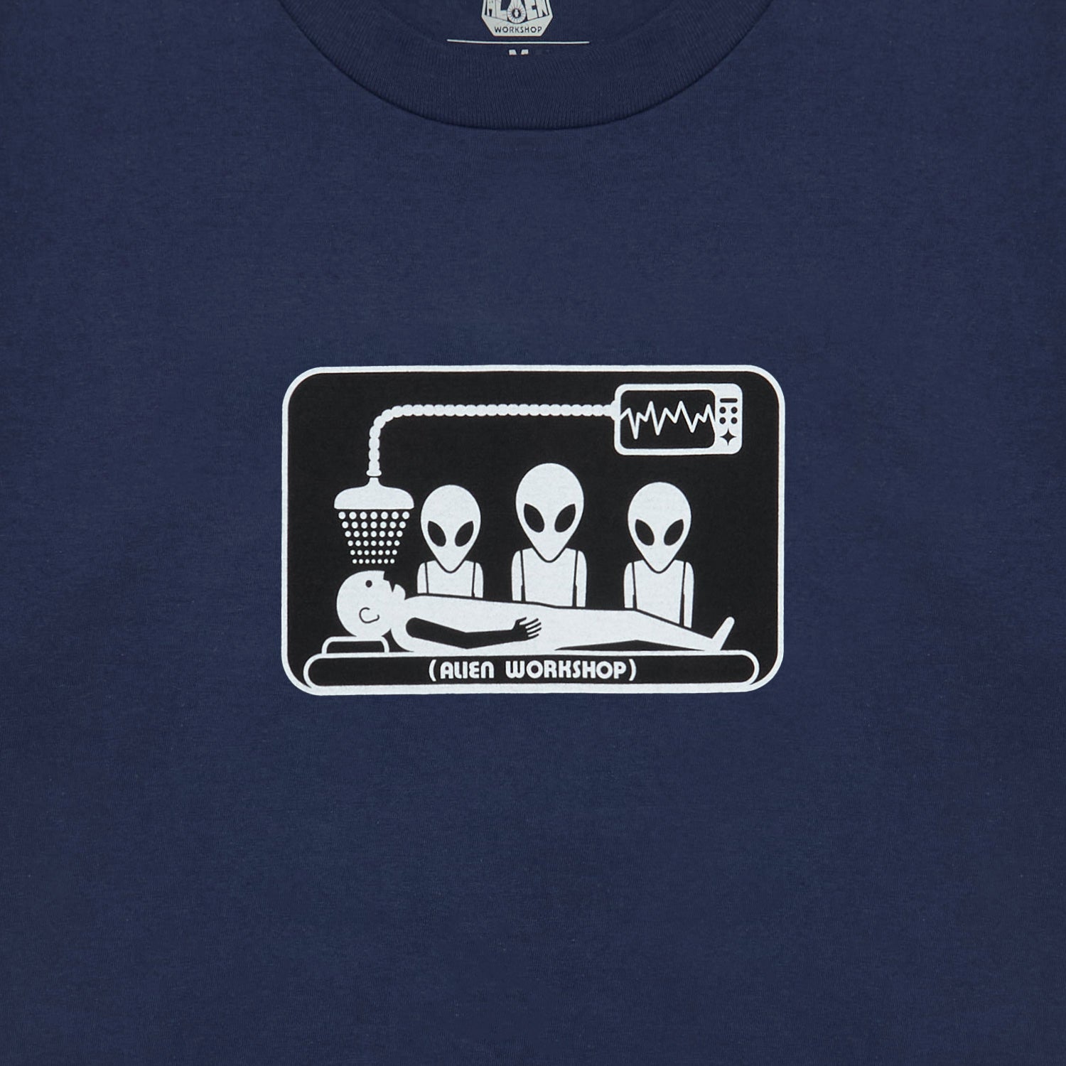 Alien Workshop Abduction t-shirt blu navy M cotone