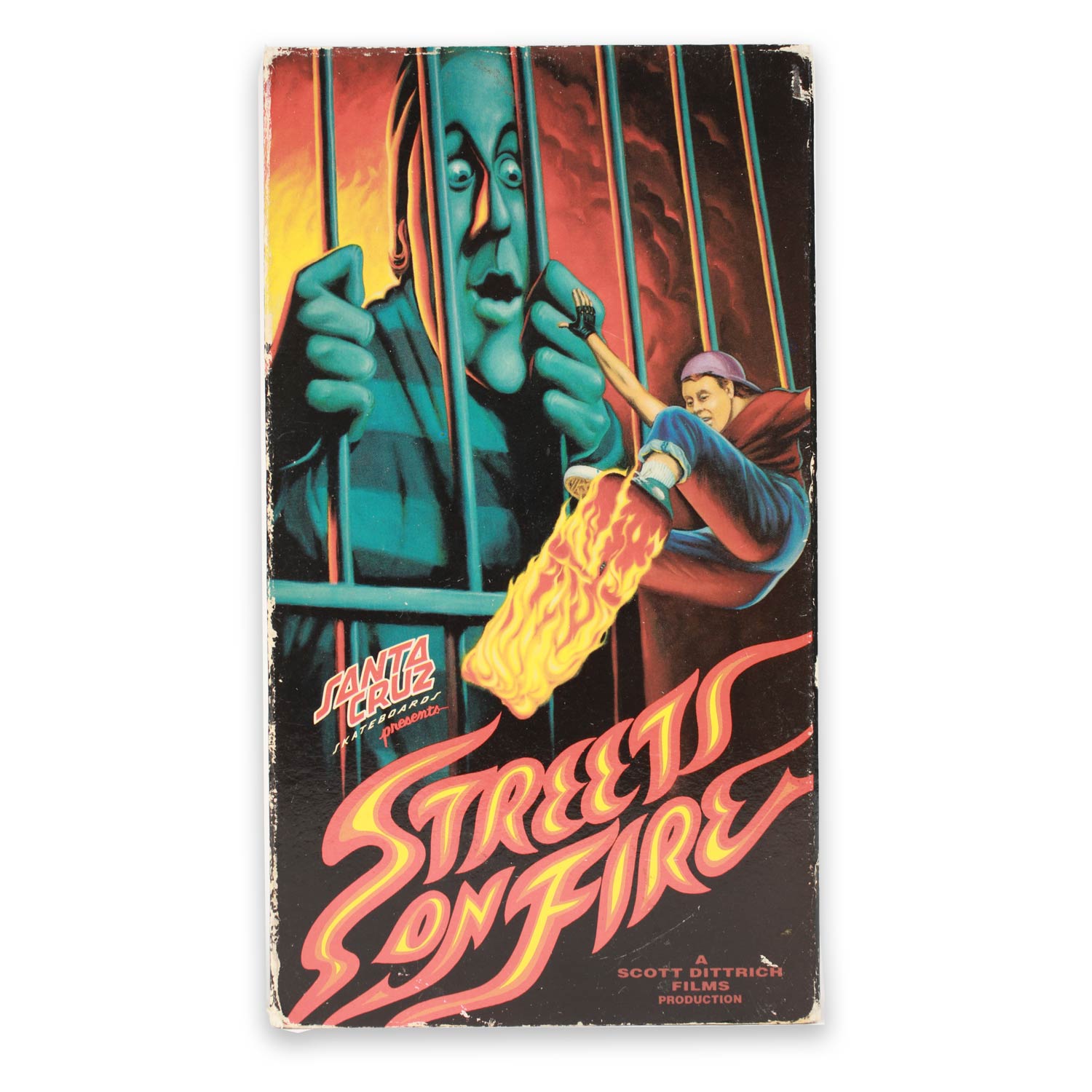 Santa Cruz Streets on Fire videocassetta VHS 1989