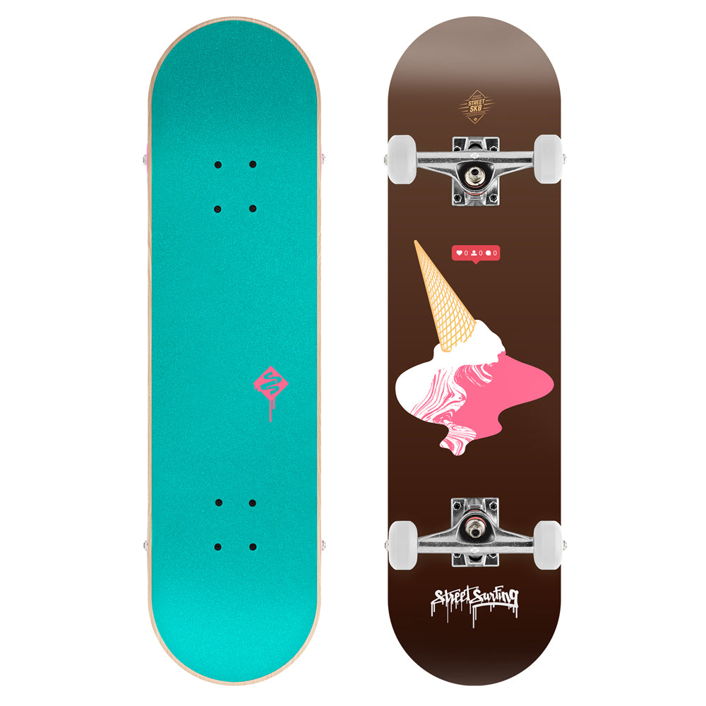 Street Surfing Street Skate Broken Dreams 31" skateboard completo 7,75"